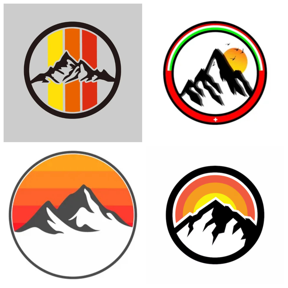 Car Accessories Quotes - Custom Trio Color Retro Racing Stripes