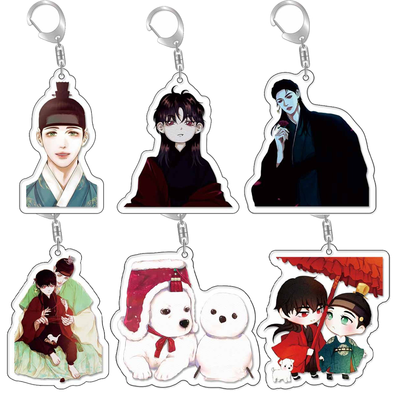 Car Accessories Quirky - Hot Comic Q Version Acrylic Keychain