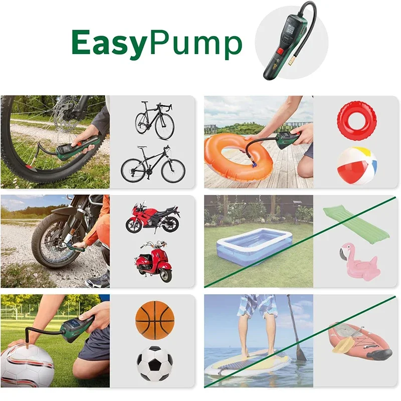 Bosch Electric Air Pump Portab - огляд і ціна Car Portable Tire Inflator