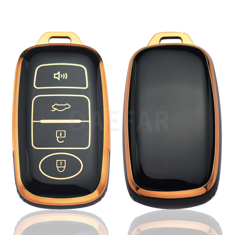 4 Buttons Car Key Fob TPU Car  - огляд і ціна Car Accessories Malaysia