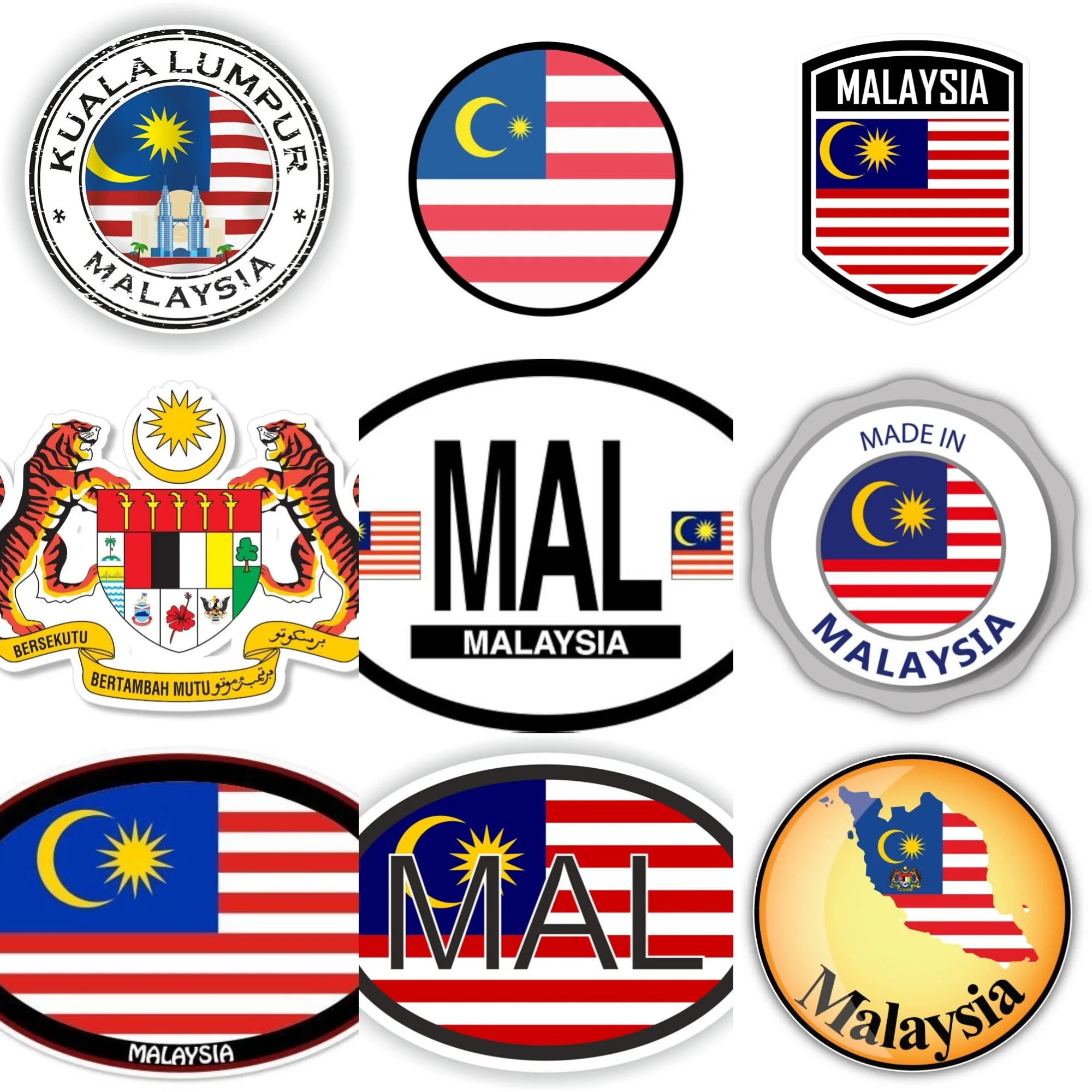 Malaysia MAL Flag Emblem Creat - огляд і ціна Car Accessories Malaysia
