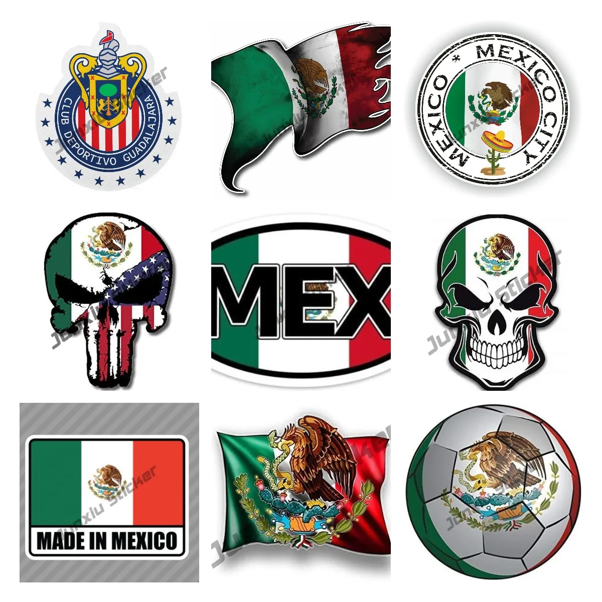 Round Seal Mexico Vinyl Countr - огляд і ціна Car Accessories Malaysia