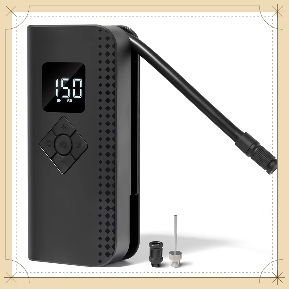 Customizable Mini Portable Ele - огляд і ціна Car Portable Tire Inflator