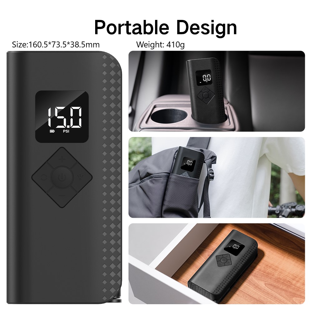 Customizable Mini Portable Ele - огляд і ціна Car Portable Tire Inflator