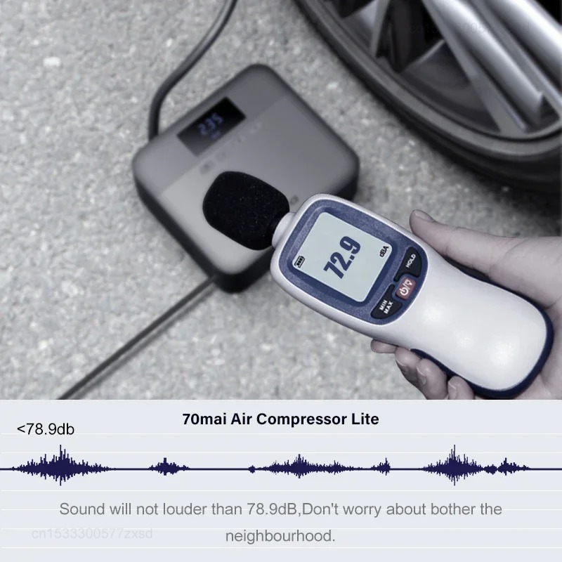 70mai Portable Air Compressor  - огляд і ціна Car Portable Tire Inflator