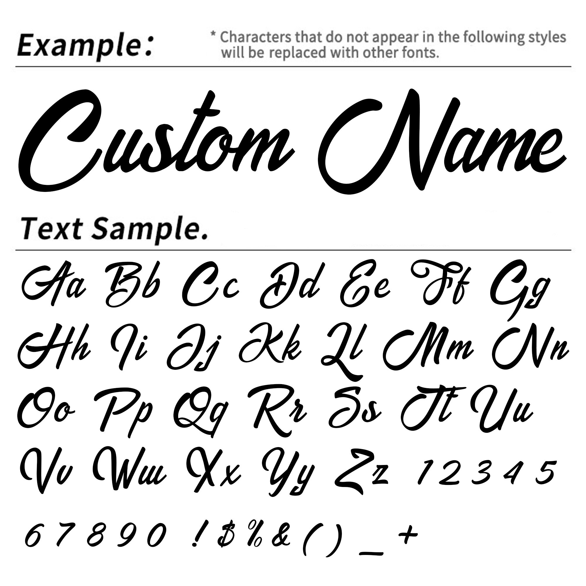 2PCS Custom Cursive Name Vinyl - огляд і ціна Car Accessories Quotes