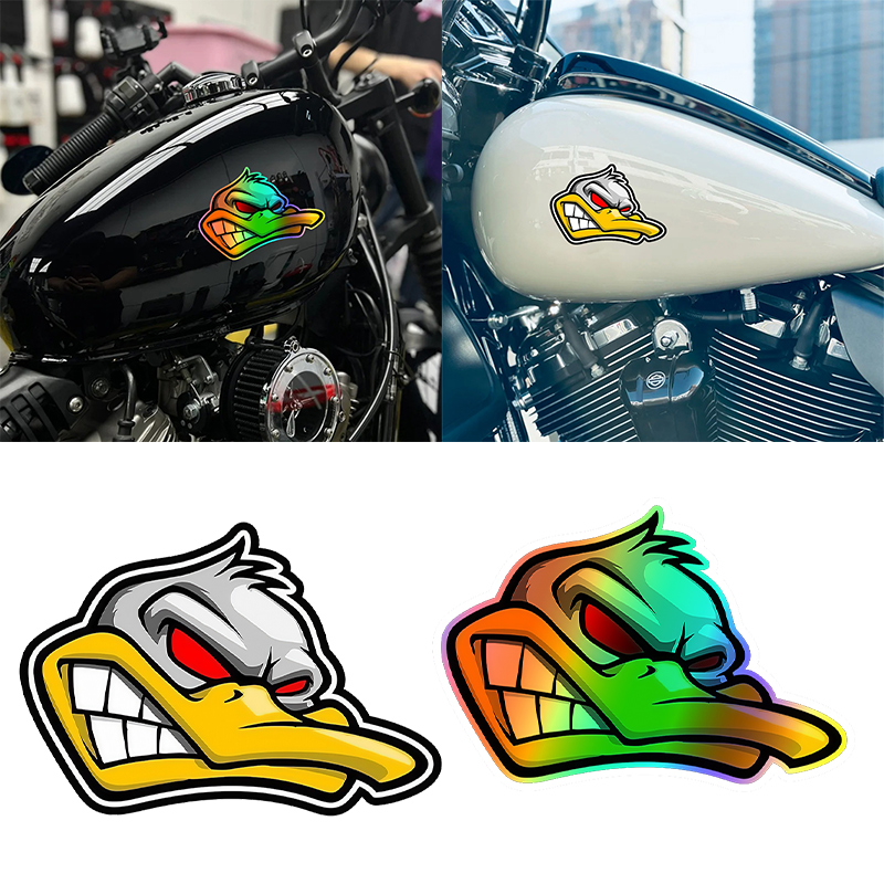 1PC Funny Cartoon Angry Duck H - огляд і ціна Car Accessories Quotes
