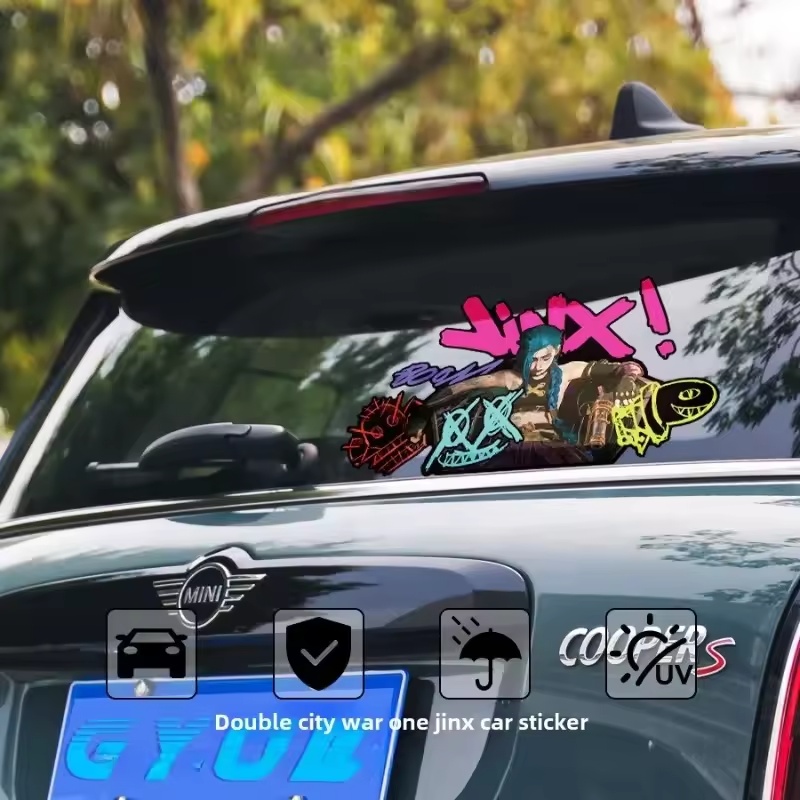 Arcane Jinx Graffiti Reflectiv - огляд і ціна Car Accessories Quotes