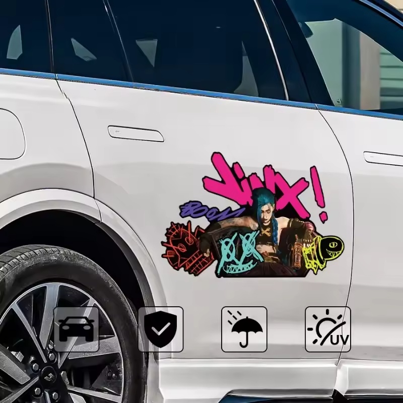 Arcane Jinx Graffiti Reflectiv - огляд і ціна Car Accessories Quotes