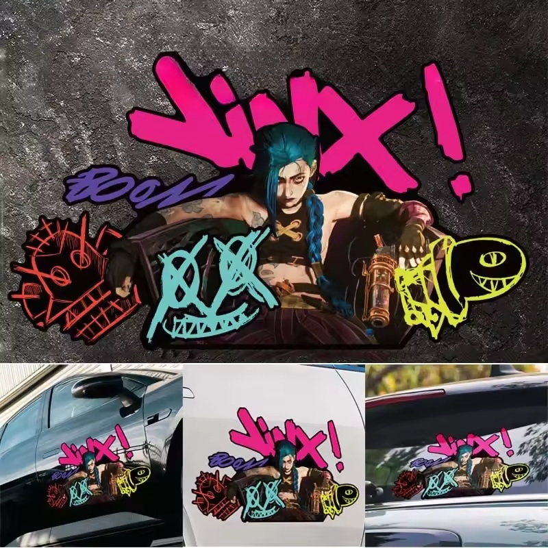 Arcane Jinx Graffiti Reflectiv - огляд і ціна Car Accessories Quotes