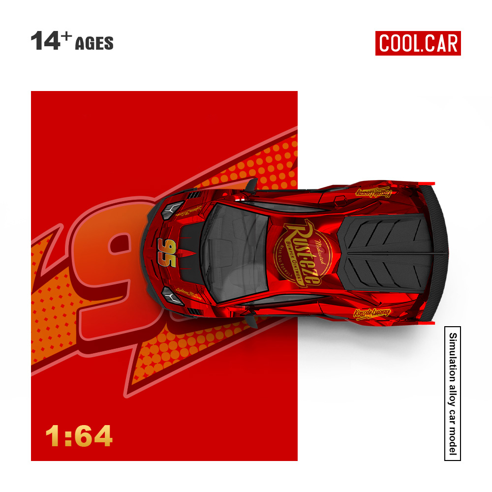 Cool Car 1:64 GT EVO Lightning - огляд і ціна Car Accessories Company