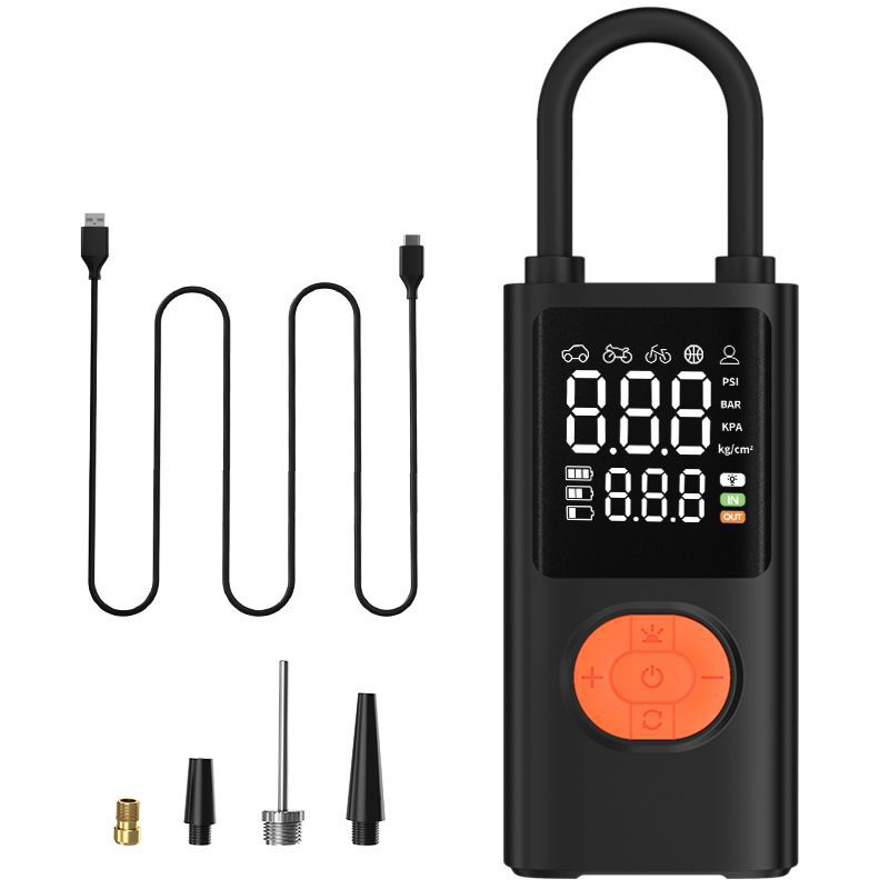 For Motorcycle Bicycle Ball Pu - огляд і ціна Car Portable Tire Inflator