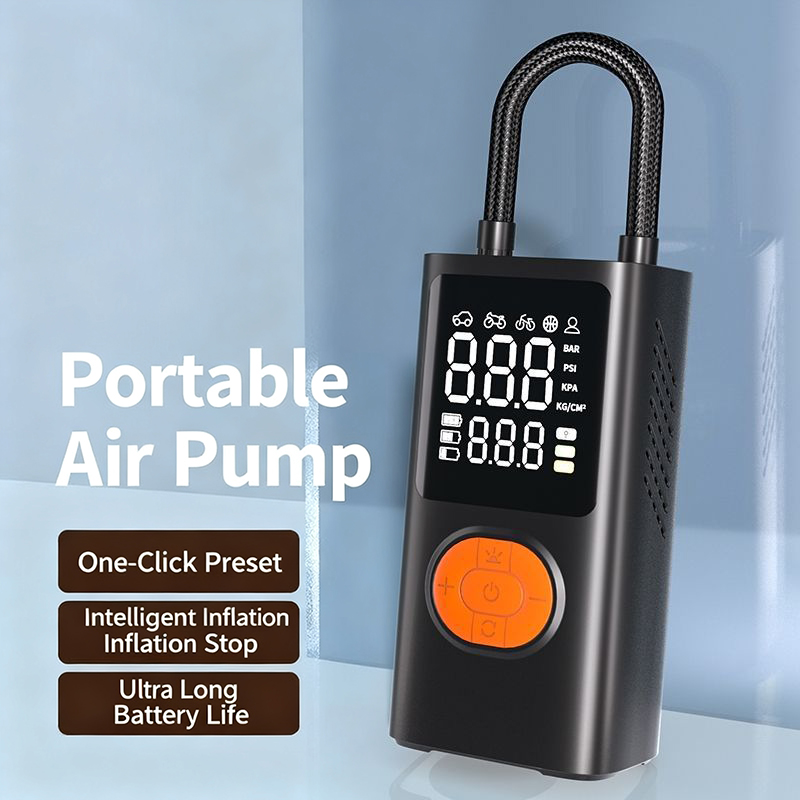 For Motorcycle Bicycle Ball Pu - огляд і ціна Car Portable Tire Inflator