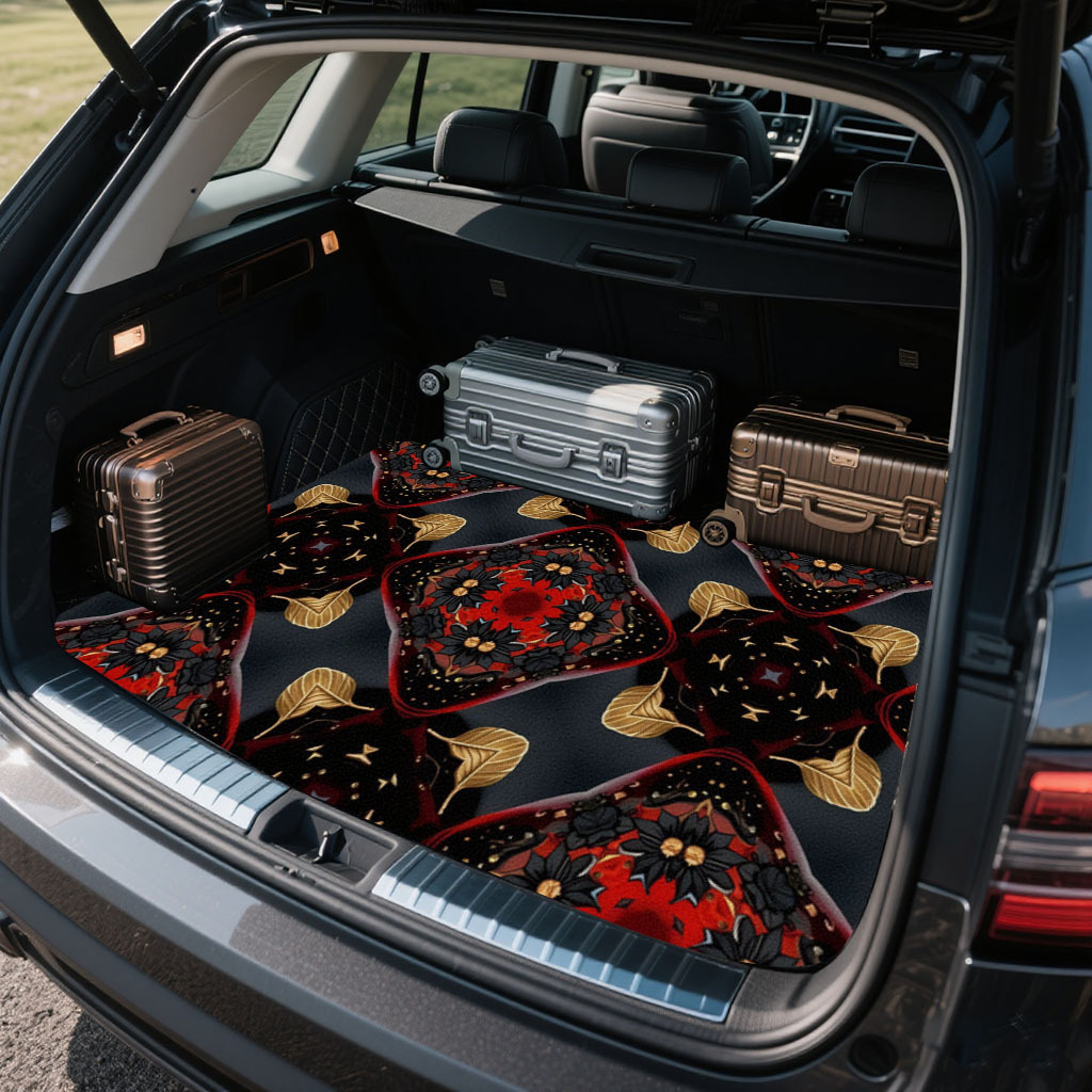 1pc Car Trunk Mat With Printed - огляд і ціна Car Accessories You Must Have