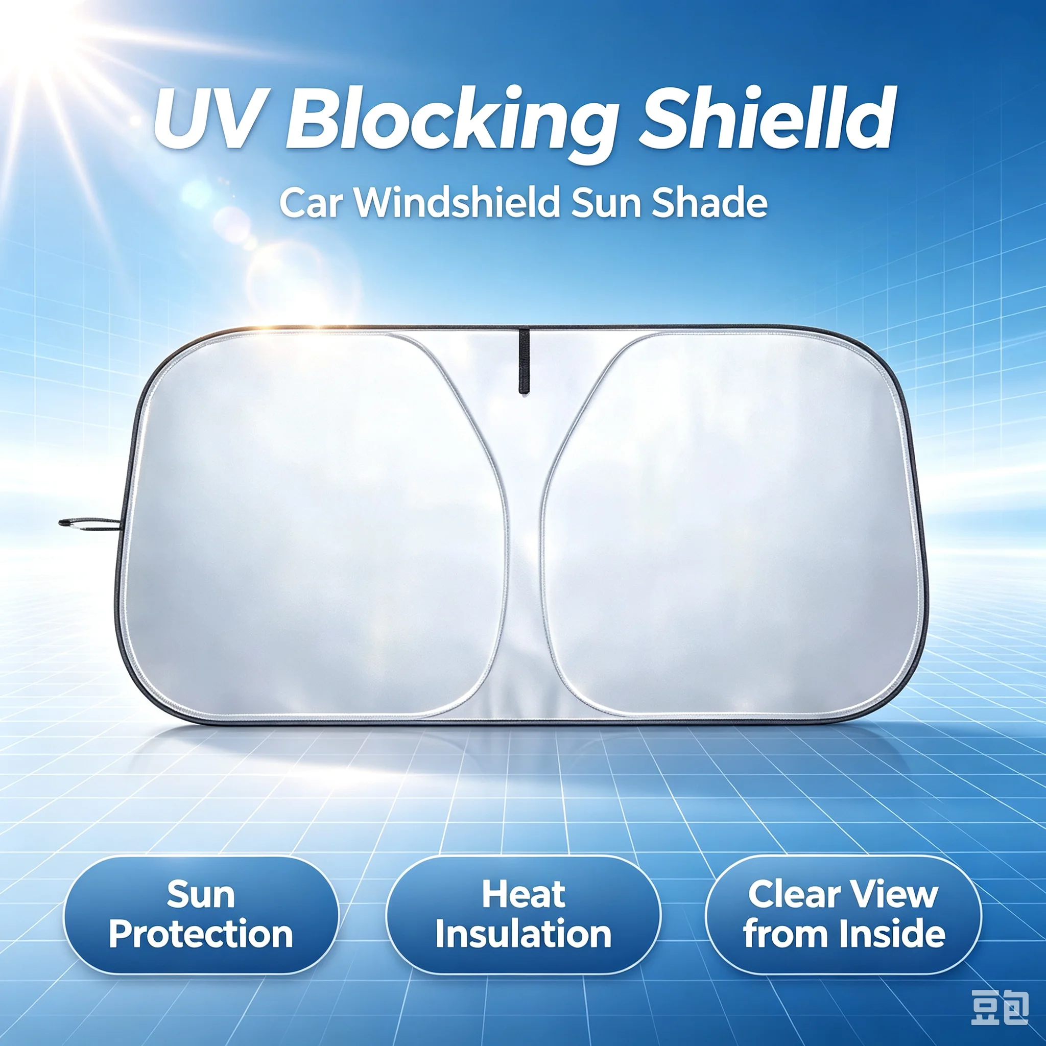 Car Front Window Sunshade UV P - огляд і ціна Car Accessories Company